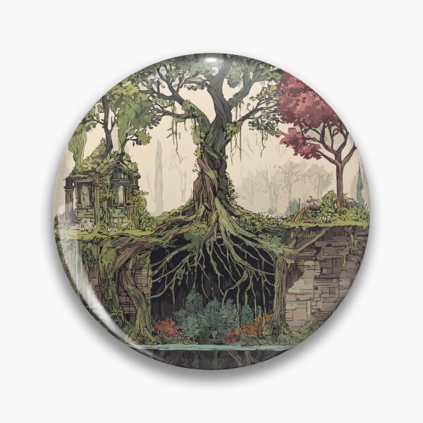 Item preview, The Subterranean Sanctuary - Roots Cross-Section designed and sold by bapupa.