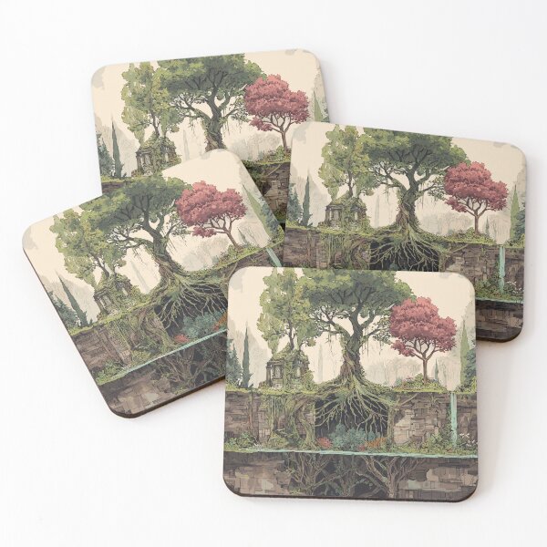 Item preview, The Subterranean Sanctuary - Roots Cross-Section designed and sold by bapupa.