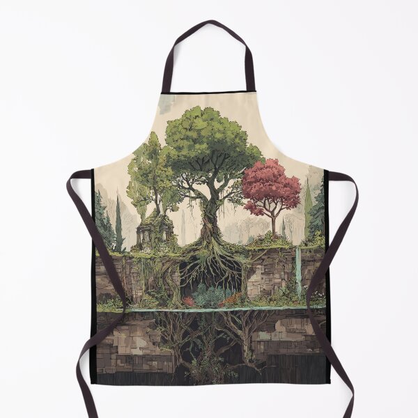 Item preview, The Subterranean Sanctuary - Roots Cross-Section designed and sold by bapupa.