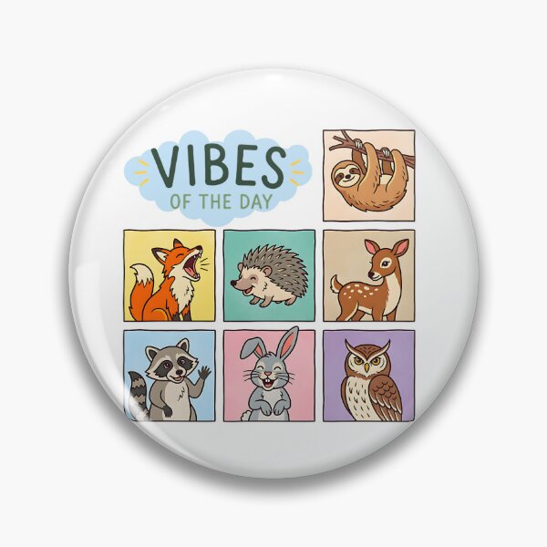 Item preview, Vibes Of The Day designed and sold by Paw Print Tee.