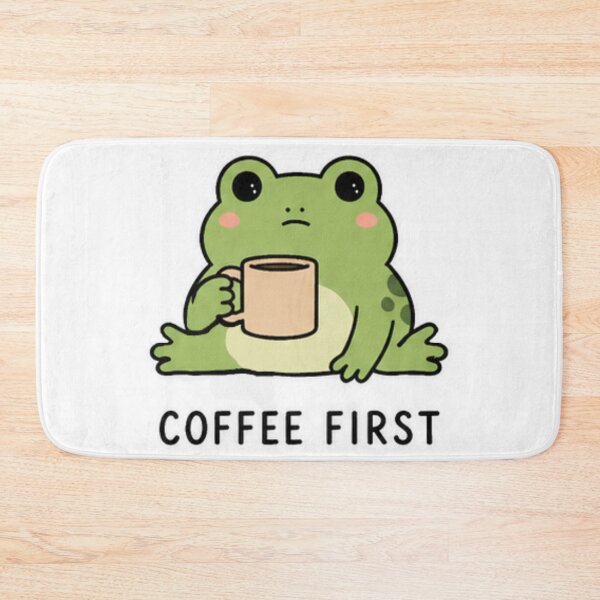 Item preview, Funny  Coffe Frog  designed and sold by fadeinkstudio.