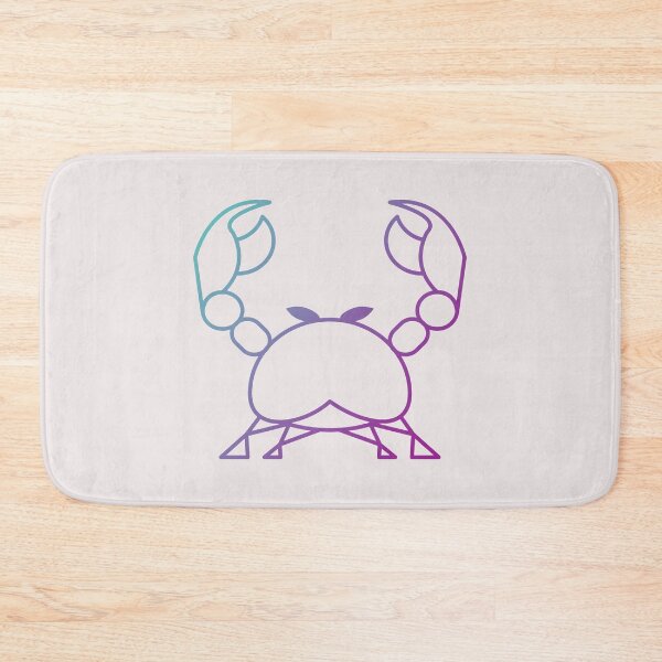 Item preview, Cancer Zodiac Sign Art Print — Aesthetic Gradient Crab Illustration for Astrology Lovers designed and sold by Artsy Corner.