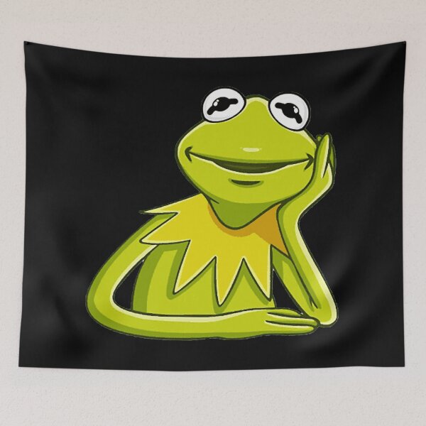 Item preview, Funny Kermit The Frog Smoking  designed and sold by carolcollins54.