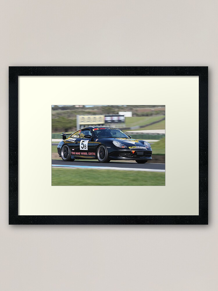 Alternate view of Black GT3 Framed Art Print