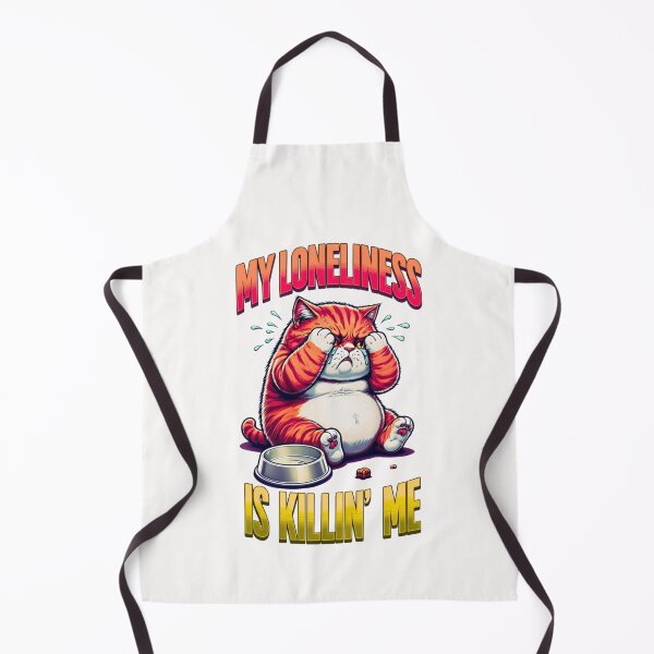Item preview, My loneliness is killing me - moody cat designed and sold by Stefrait-7.