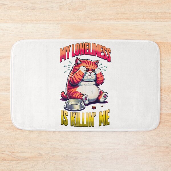 Item preview, My loneliness is killing me - moody cat designed and sold by Stefrait-7.