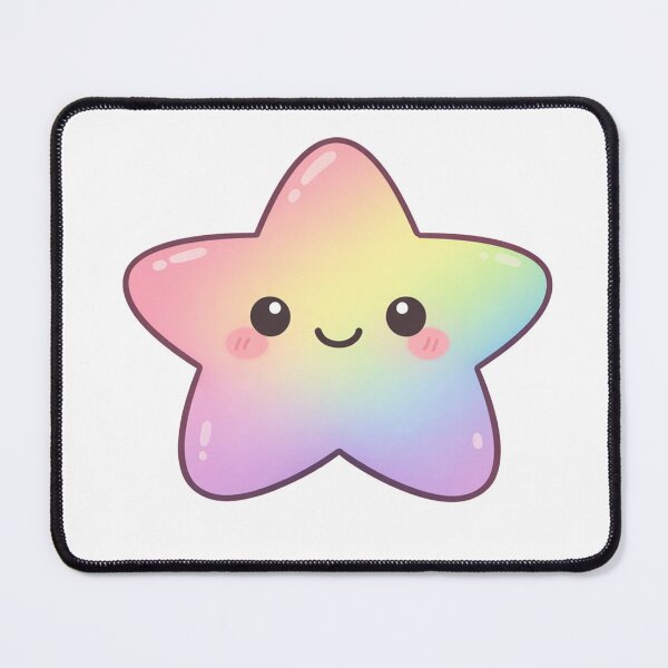 Item preview, Pastel Rainbow Kawaii Star designed and sold by Owcomm.