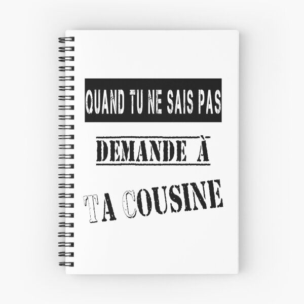 Item preview, When you don't know, ask your cousin. designed and sold by Palou54.