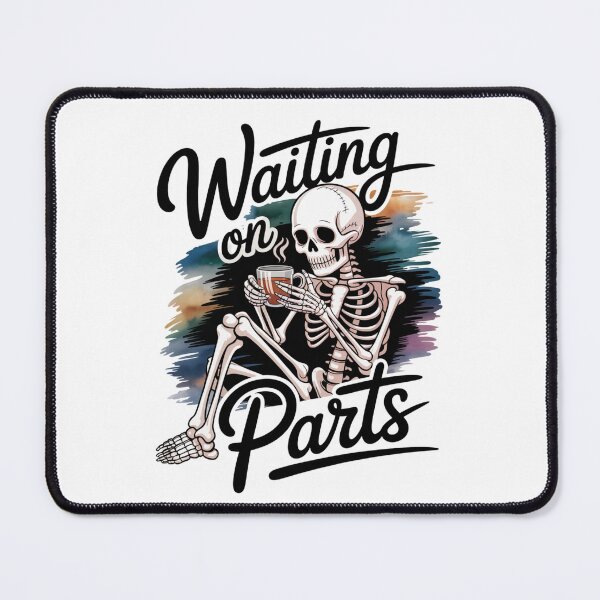 Item preview, Waiting On Parts — Skeleton Mechanic Coffee Shirt V35 designed and sold by DarylWelsh2024.