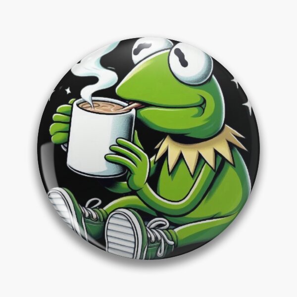 Item preview, Funny Kermit The Frog Smoking  designed and sold by carolcollins54.