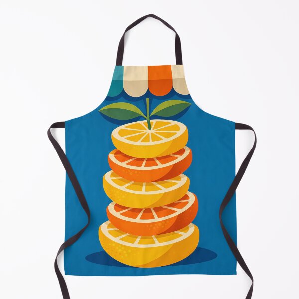 Item preview, Stacked Citrus Slices Under Market Awning designed and sold by InkSmithery.