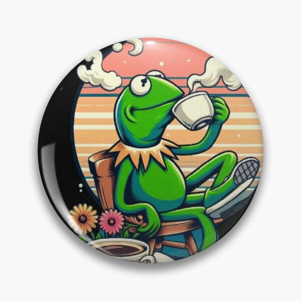 Item preview, Funny Kermit The Frog Smoking  designed and sold by carolcollins54.