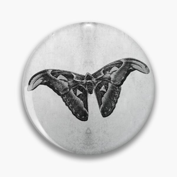 Item preview, Atlas Moth Dark Gothic Entomology Specimen Art designed and sold by Ghoul Enterprises.