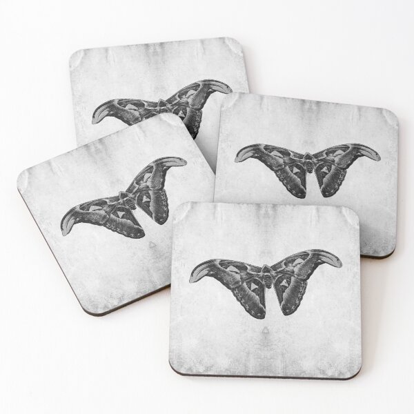Item preview, Atlas Moth Dark Gothic Entomology Specimen Art designed and sold by Ghoul Enterprises.