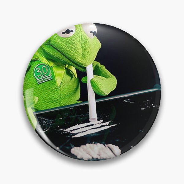 Item preview, Funny Kermit The Frog Smoking  designed and sold by carolcollins54.