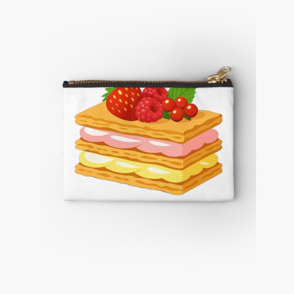 Item preview, Berry Mille-Feuille French Pastry with Strawberry Raspberry designed and sold by Owcomm.