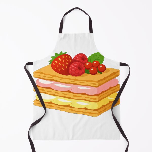 Item preview, Berry Mille-Feuille French Pastry with Strawberry Raspberry designed and sold by Owcomm.