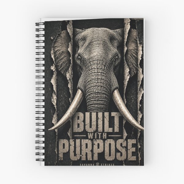 Item preview, Founder Forged Not Found Elephant Tectonic Brutalist Industrial Wall Art designed and sold by SavannaStrikes.