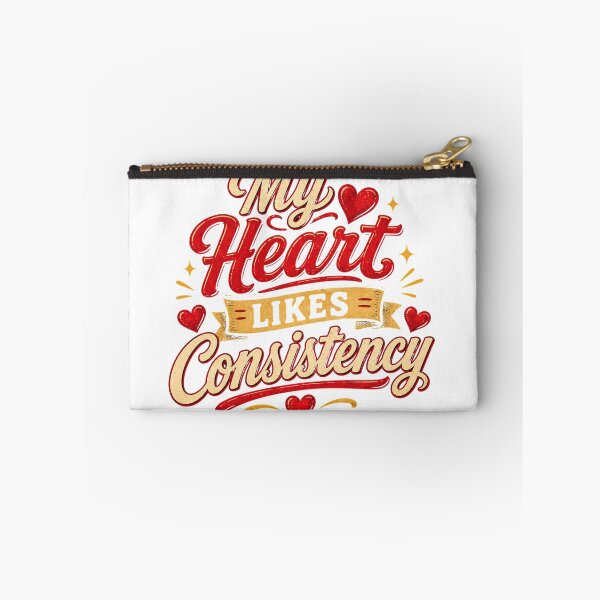 Item preview, My Heart Likes Consistency Shirt designed and sold by JagrDesigns.