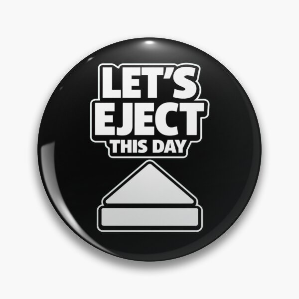 Item preview, Let’s Eject This Day Funny Shirt Relatable Humor Burnout Minimalist Design designed and sold by Timeless Junction.