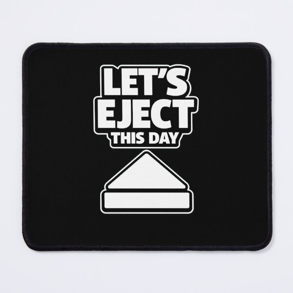 Item preview, Let’s Eject This Day Funny Shirt Relatable Humor Burnout Minimalist Design designed and sold by Timeless Junction.