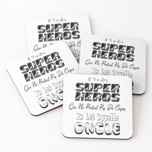 Item preview, There are superheroes who don't wear capes; they're called Uncle Tonton. designed and sold by Palou54.