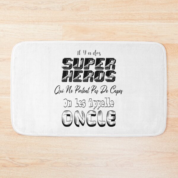 Item preview, There are superheroes who don't wear capes; they're called Uncle Tonton. designed and sold by Palou54.