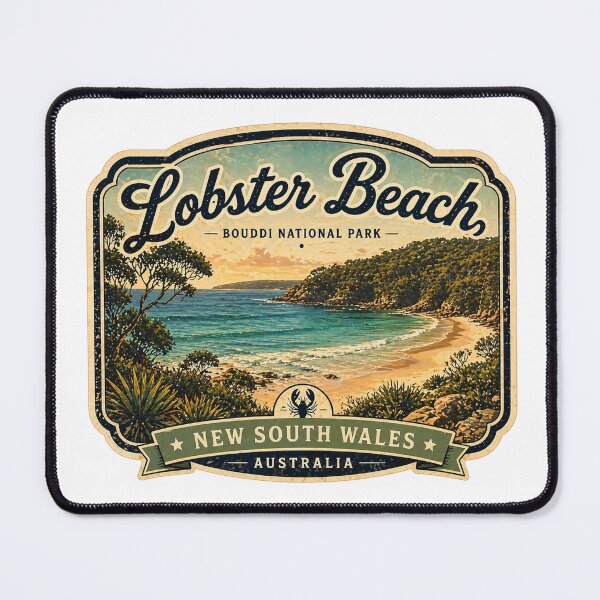 Item preview, Lobster Beach Box Head NSW Australia  designed and sold by PamLeeDesign.