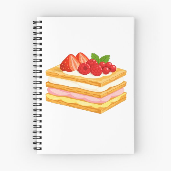 Item preview, Mille-Feuille French Pastry with Strawberries Raspberries and Redcurrants designed and sold by Owcomm.