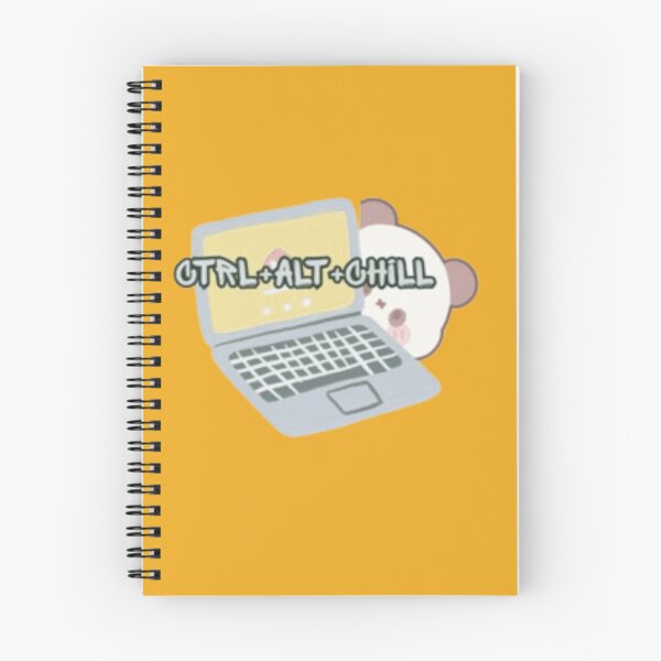 Item preview, Cute Panda With Laptop -Ctrl+ Alt+ Chill   designed and sold by Palette _Vibes.