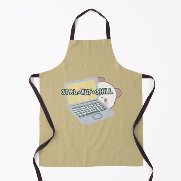 Item preview, Cute Panda With Laptop -Ctrl+ Alt+ Chill   designed and sold by Palette _Vibes.