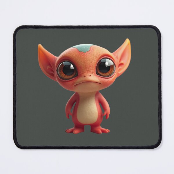 Item preview, Little pinkish-orange alien designed and sold by Art70shop.