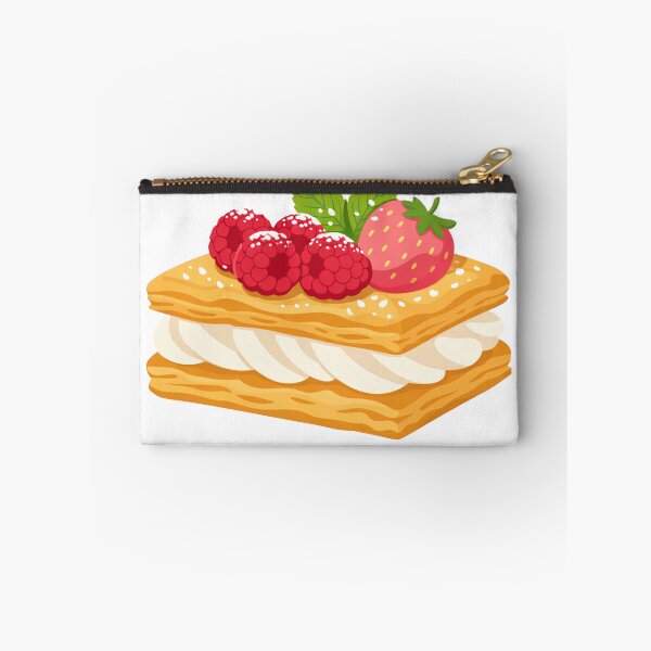 Item preview, Mille-Feuille with Raspberries and Strawberry French Pastry designed and sold by Owcomm.