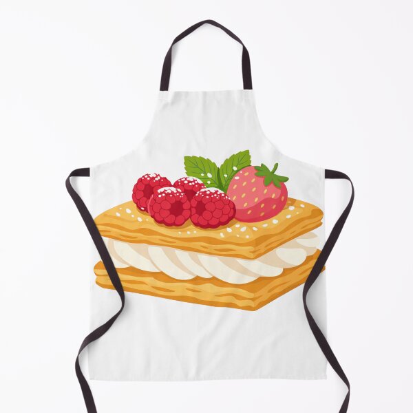 Item preview, Mille-Feuille with Raspberries and Strawberry French Pastry designed and sold by Owcomm.