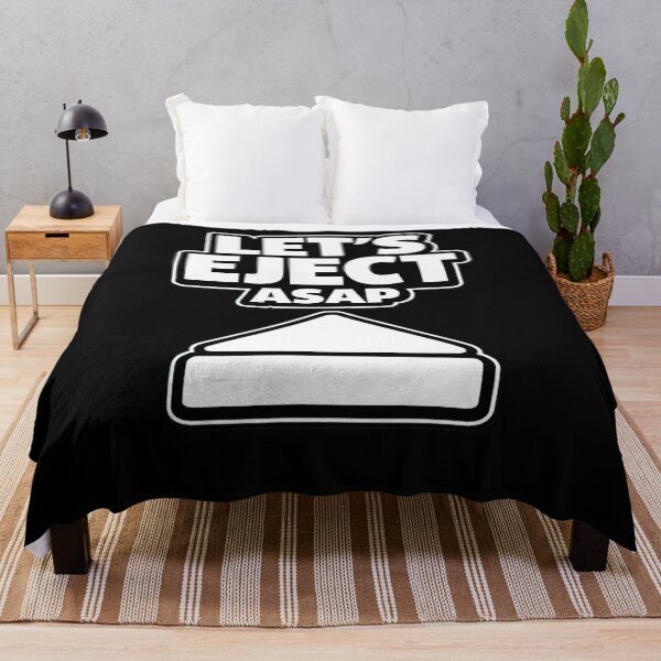 Item preview, Let’s Eject ASAP Funny Shirt Urgent Humor Meme Minimalist Design designed and sold by Timeless Junction.