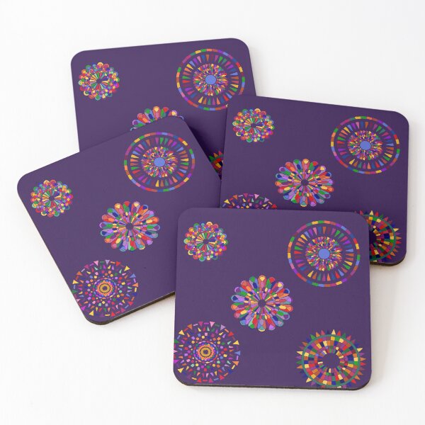 Item preview, Jewel Tone Mosaic Mandalas  designed and sold by JaygiesDesign.