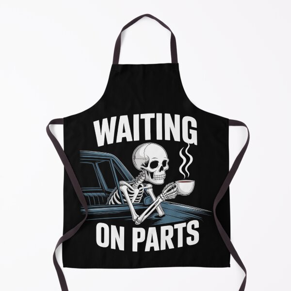Item preview, Waiting On Parts — Skeleton Mechanic Coffee Shirt V36 designed and sold by DarylWelsh2024.