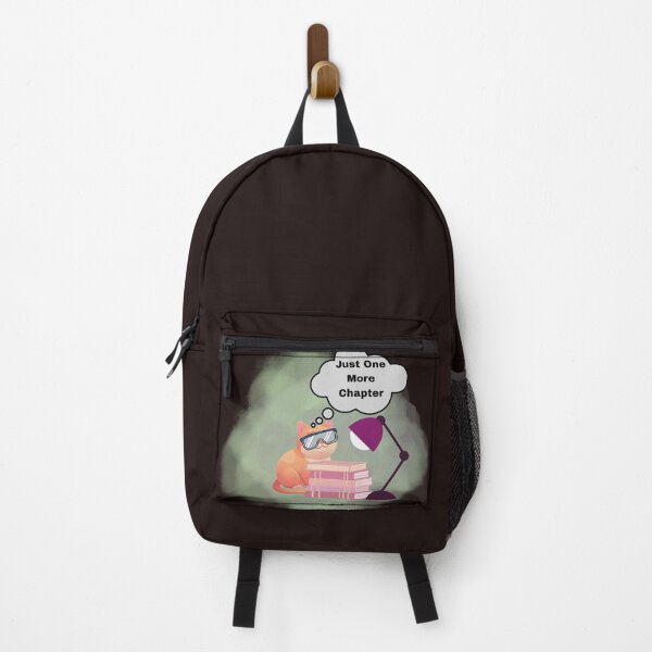 Item preview, Purrfect Bookwarm- Cozy Reading Cat With Books And Lamp designed and sold by Palette-Vibes.