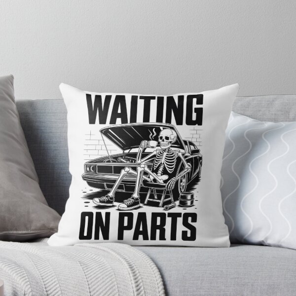 Item preview, Waiting On Parts — Skeleton Mechanic Coffee Shirt V37 designed and sold by DarylWelsh2024.