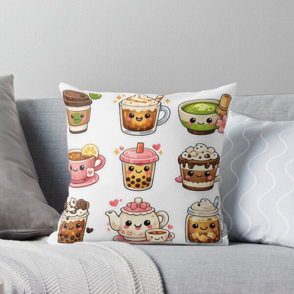 Aperçu de l'œuvre Happy Cafe Beverage Friends Collection créée et vendue par New Art.