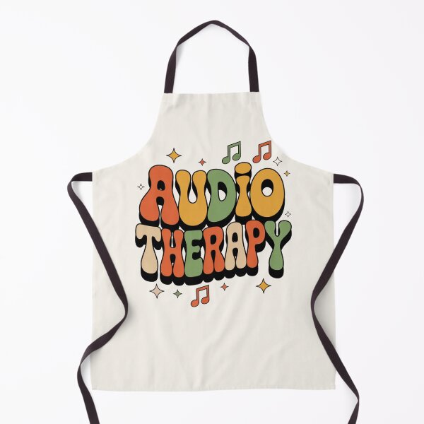 Item preview, Audio Therapy | Retro Groovy 70s Wavy Aesthetic designed and sold by Design_Your_Day.
