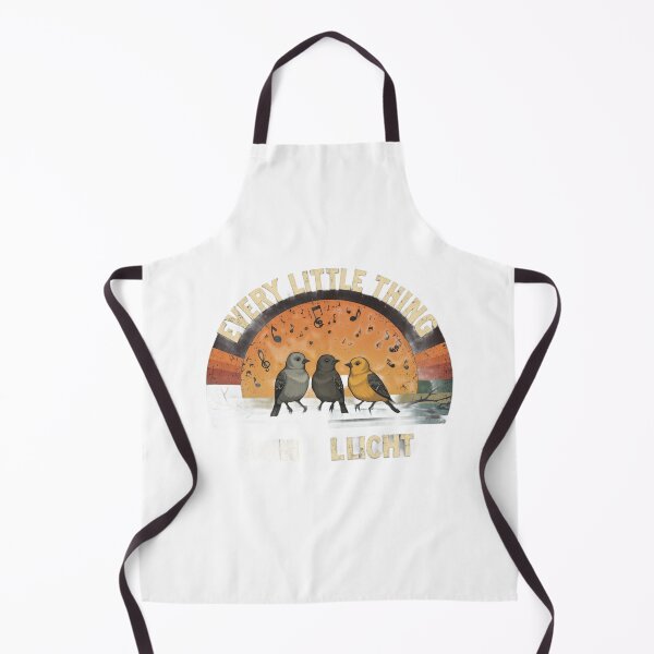 Item preview, Every Little Thing Gonna Be Alright Vintage Singing Birds Retro Sunset T-Shirt Design designed and sold by Amitabr14.