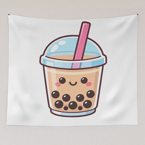 Item preview, Cute Kawaii Boba Tea Cup designed and sold by Owcomm.