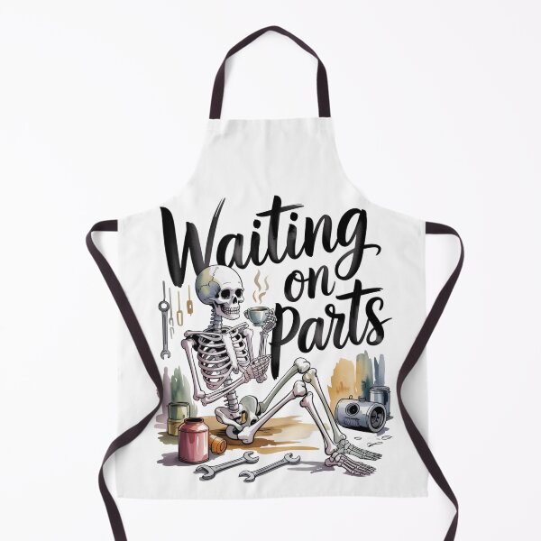 Item preview, Waiting On Parts — Skeleton Mechanic Coffee Shirt V39 designed and sold by DarylWelsh2024.