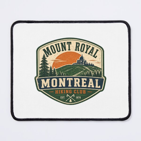 Item preview, Mount Royal Montreal Hiking Club Est 1876 Vintage designed and sold by Fenay Designs.