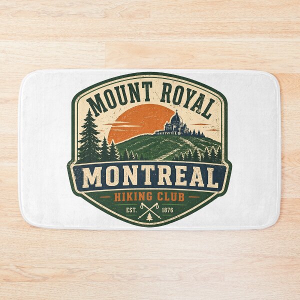 Item preview, Mount Royal Montreal Hiking Club Est 1876 Vintage designed and sold by Fenay Designs.