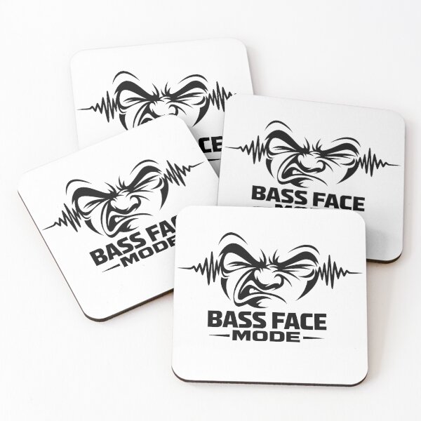 Item preview, Bass Face Mode – Drum and Bass Rave Reaction Funny DNB Design designed and sold by  ZenRave Designs.