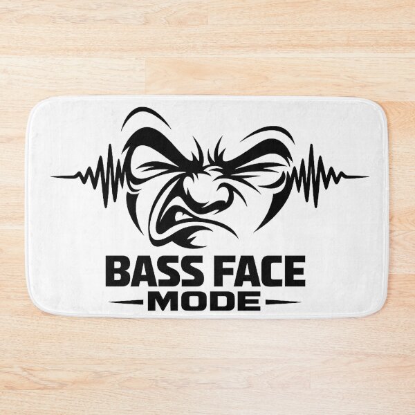 Item preview, Bass Face Mode – Drum and Bass Rave Reaction Funny DNB Design designed and sold by  ZenRave Designs.