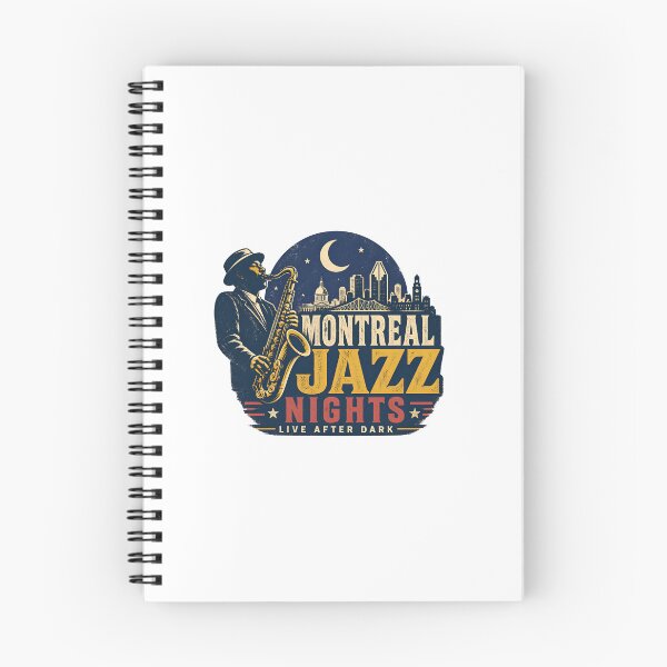 Item preview, Montreal Jazz Nights Live After Dark Retro Music designed and sold by Fenay Designs.