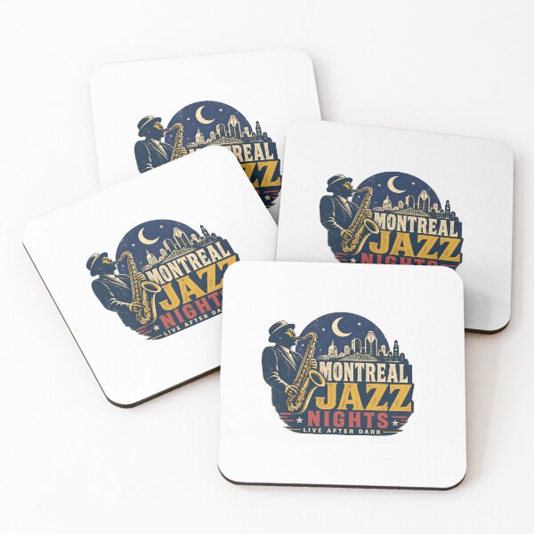 Item preview, Montreal Jazz Nights Live After Dark Retro Music designed and sold by Fenay Designs.